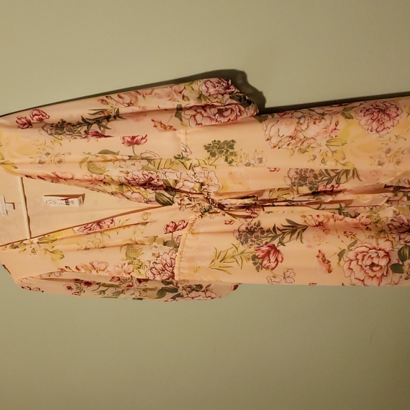 Nwt. Stunning, gorgeous dress. High low. Ruffles. Very feminine. Elastic waist - Picture 2 of 16